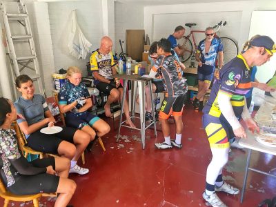 Post ride soiree.