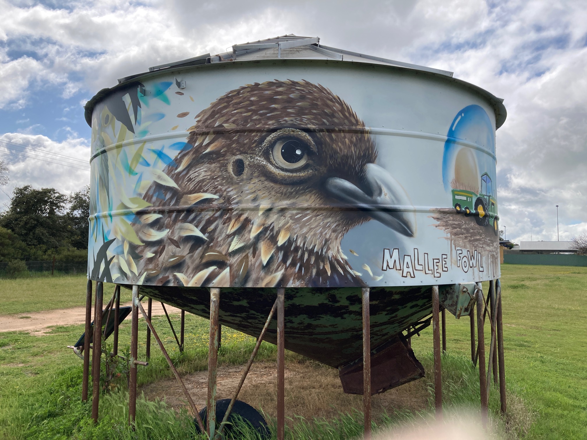 Mobile Silo Art Woomelang